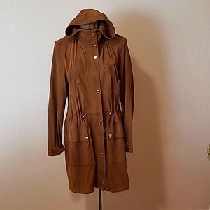 Michael Kors genuine suede jacket